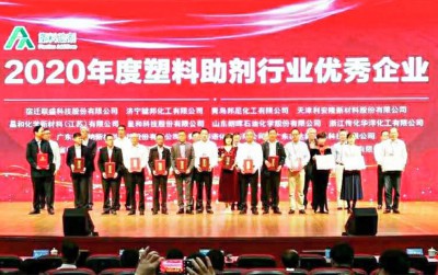 利安隆荣登中国轻工业塑料行业（塑料助剂）十强企业，斩获多项行业认可