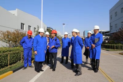 天津利安隆新材料股份有限公司汉沽基地 迎接天津市工业和信息化稽查总队综合检查